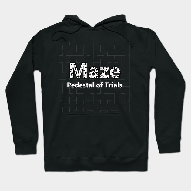 Maze: Pedestal of Trials Logo Tee Hoodie by TreeFallStudios